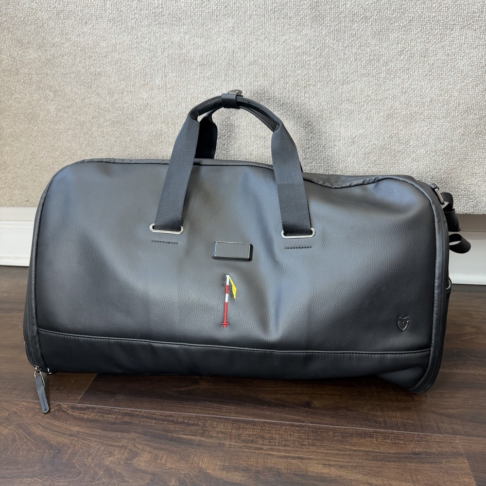 Vessel Signature Garment Duffel Convertible Travel Bag 23"x 11.5"x 12" Black